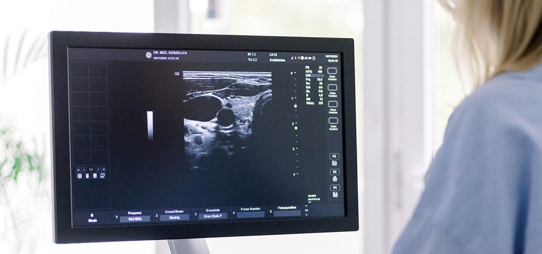 Ultraschalluntersuchungen in der Praxis Dr. Seiberlich in Lörrach